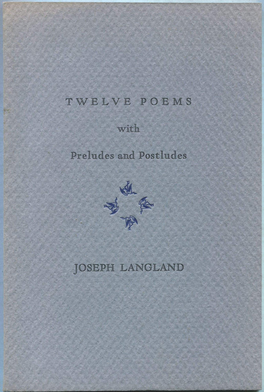 Twelve Poems With Preludes and Postludes book cover