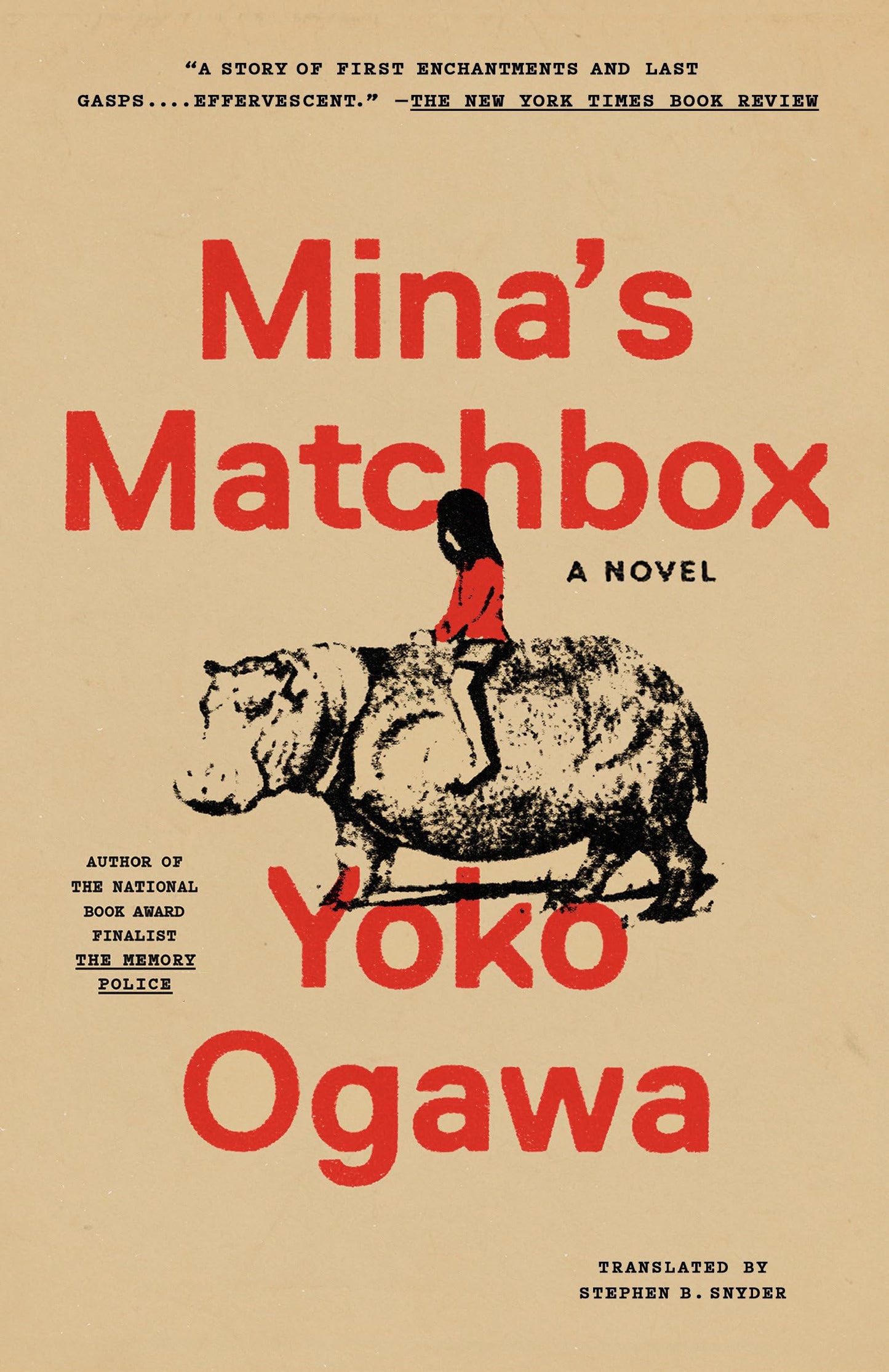 Mina's Matchbox book cover