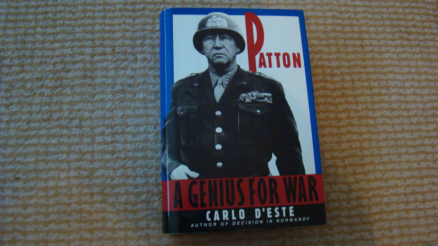 Patton: Genius for War, a book cover
