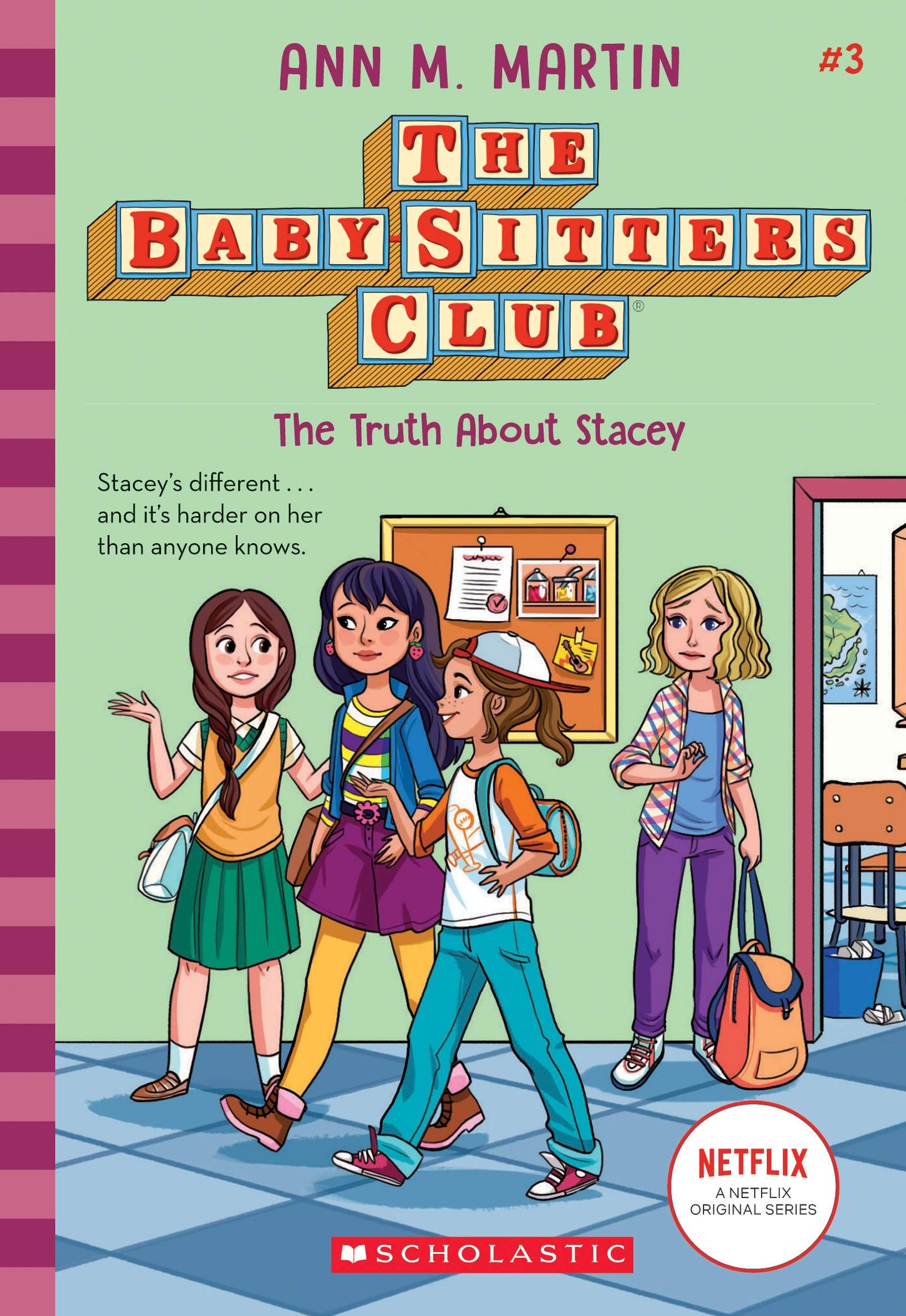 The Truth About Stacey (The Baby-Sitters Club #3) (3) book cover