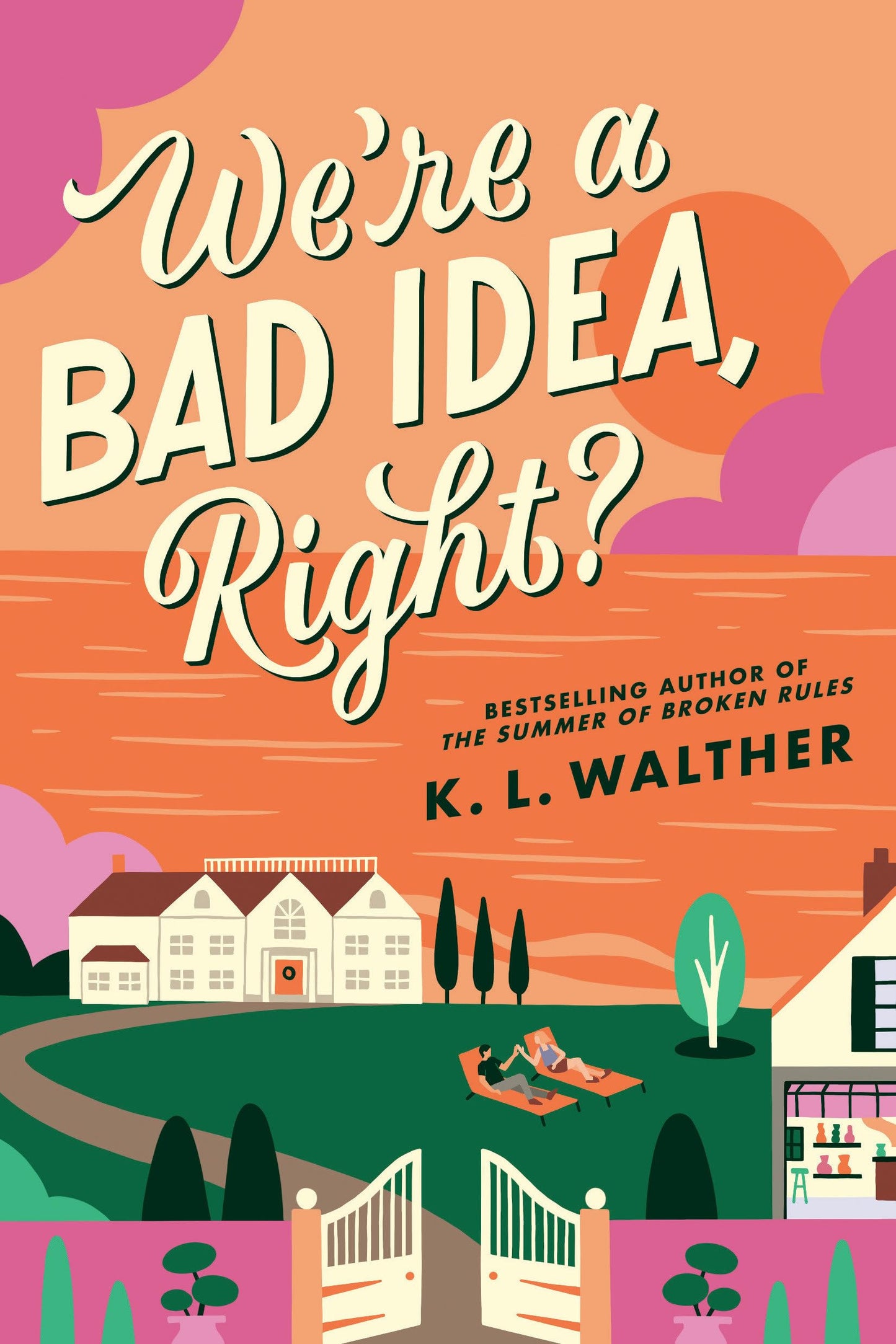 We're a Bad Idea, Right? book cover