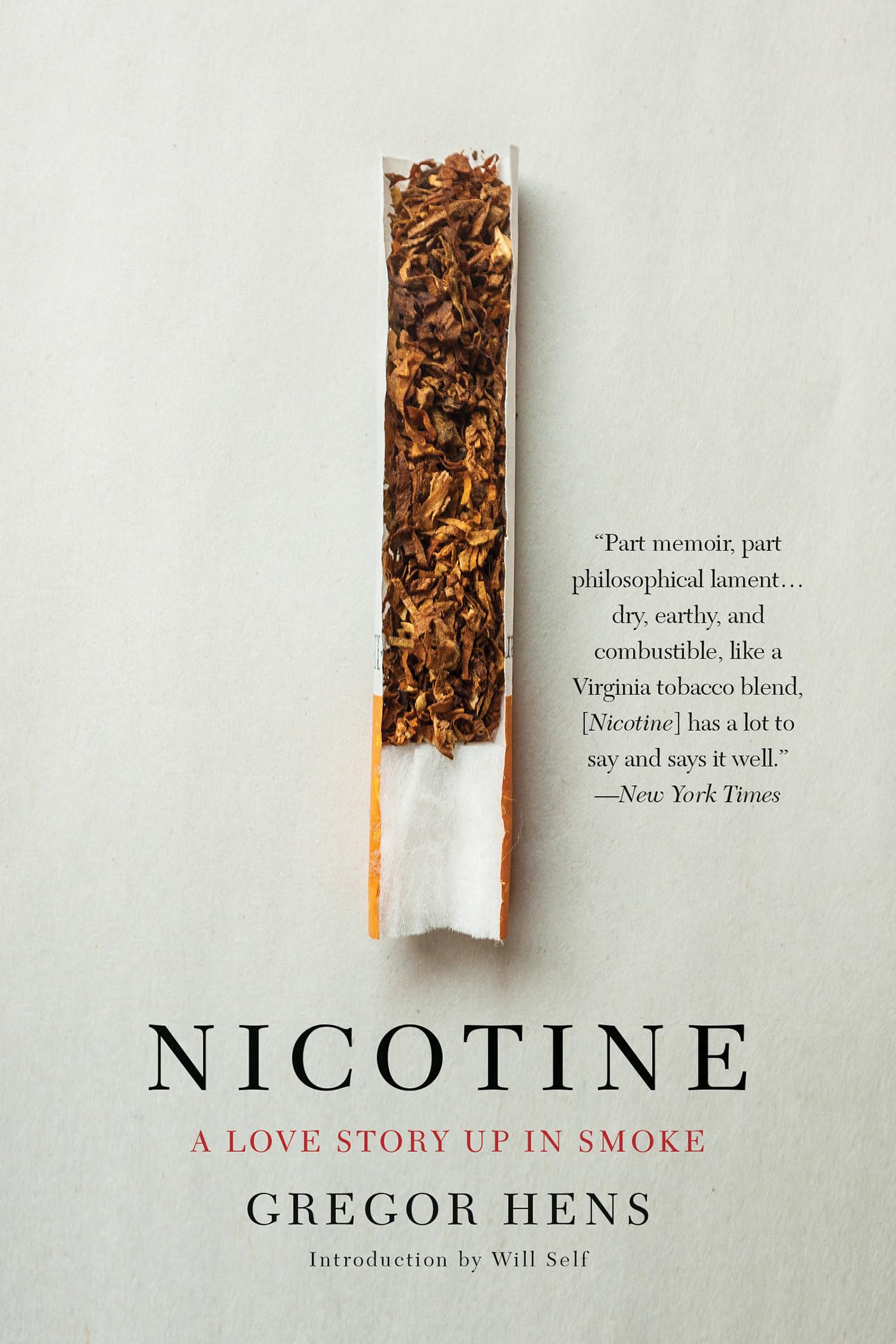 Nicotine: A Love Story Up in Smoke book cover