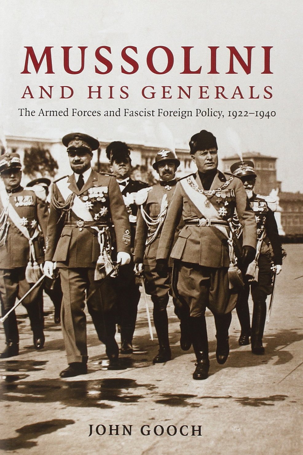 Mussolini and his Generals