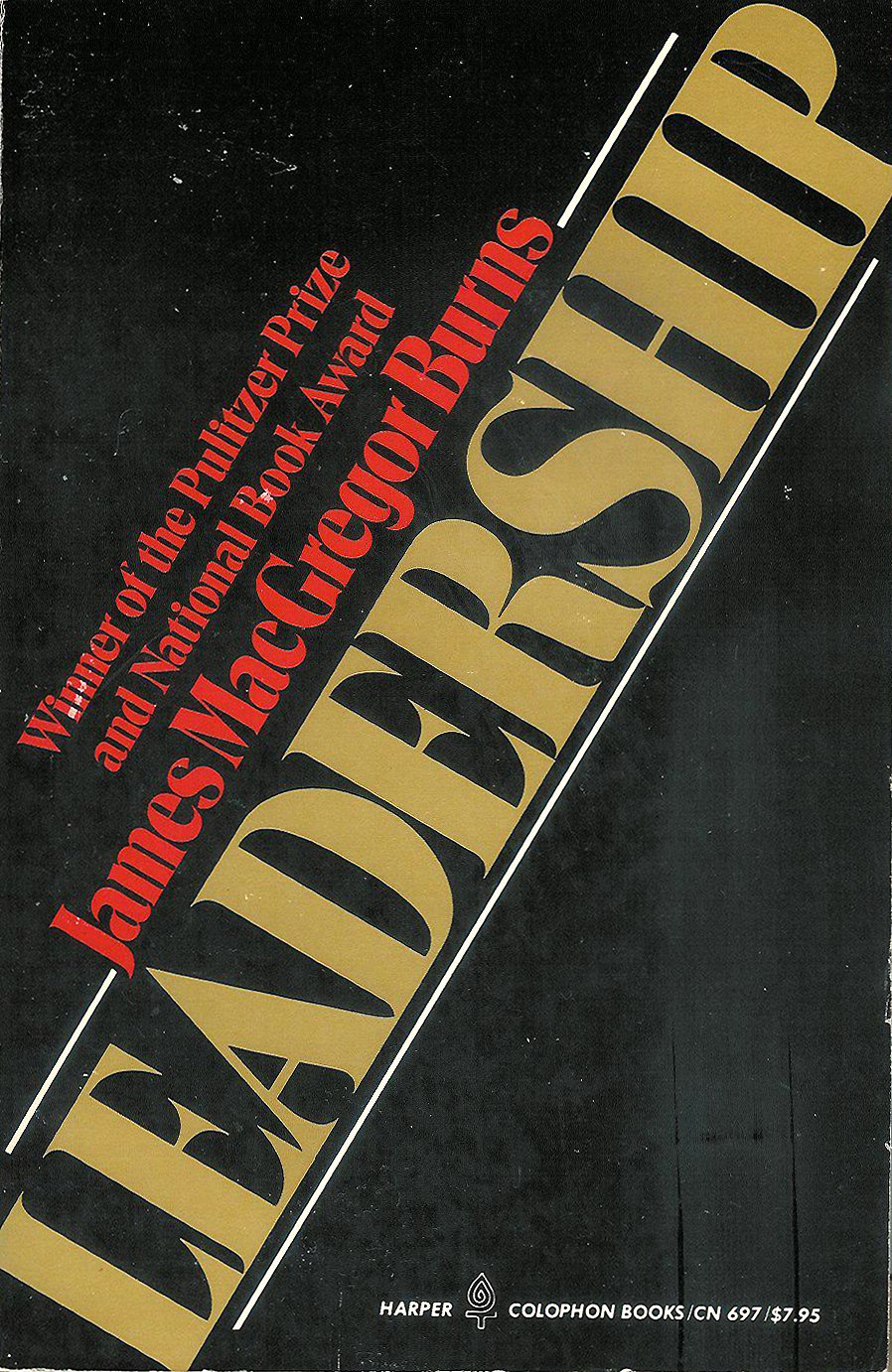 Leadership book cover