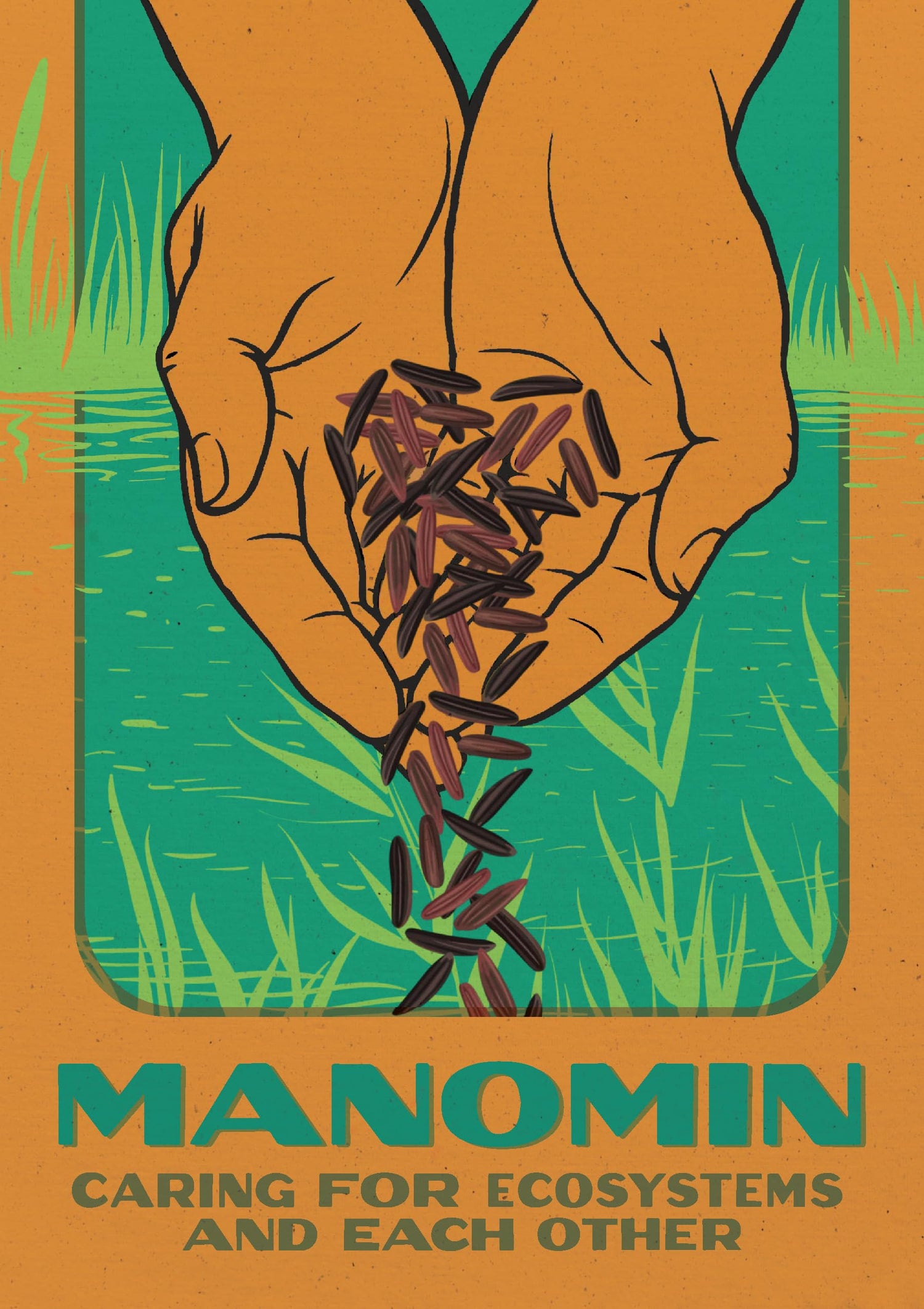 Manomin: Caring for Ecosystems and Each Other book cover