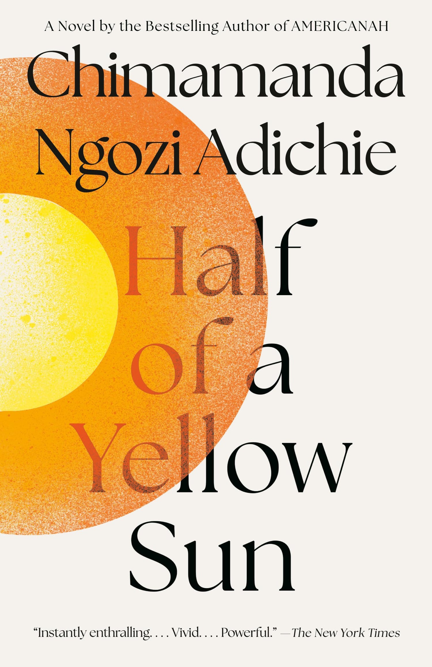 Half of a Yellow Sun book cover