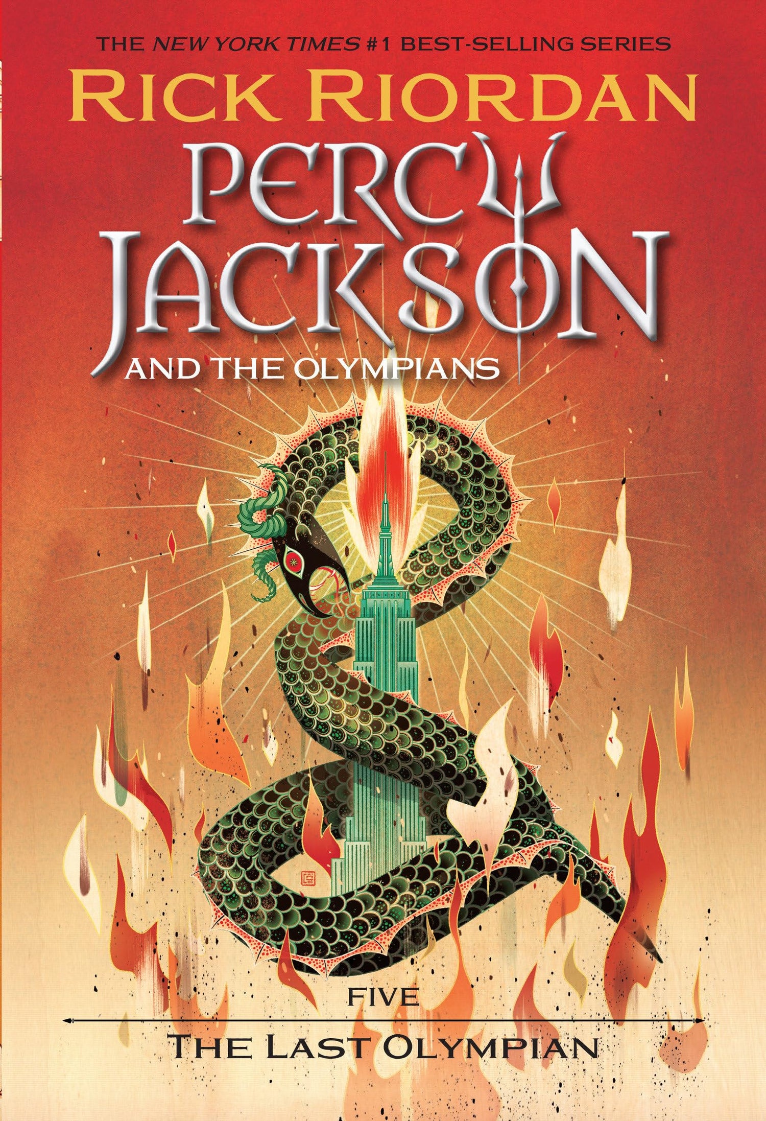 The Last Olympian book cover