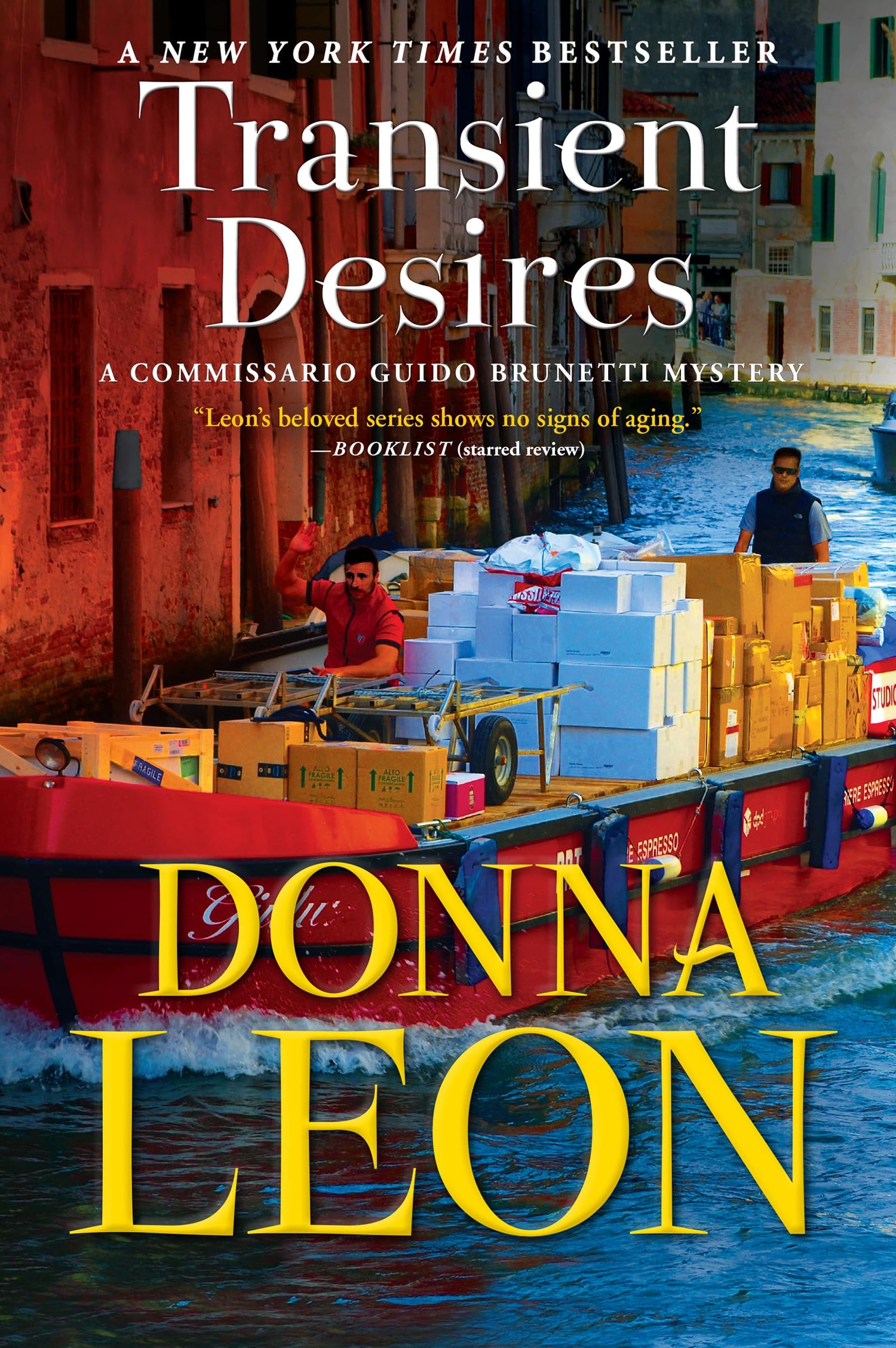 Transient Desires: A Commissario Guido Brunetti Mystery book cover