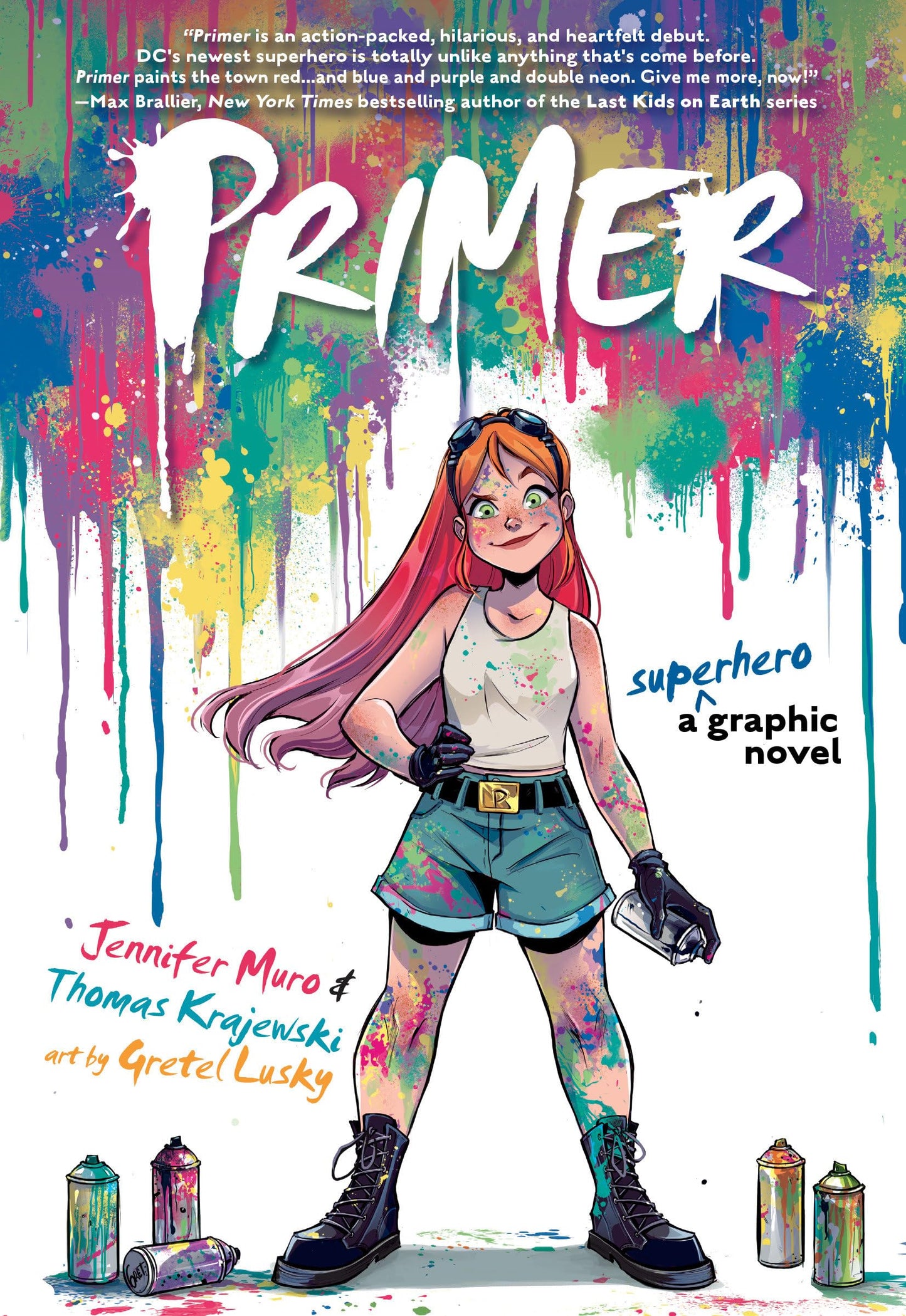 Primer: A Superhero Graphic Novel book cover