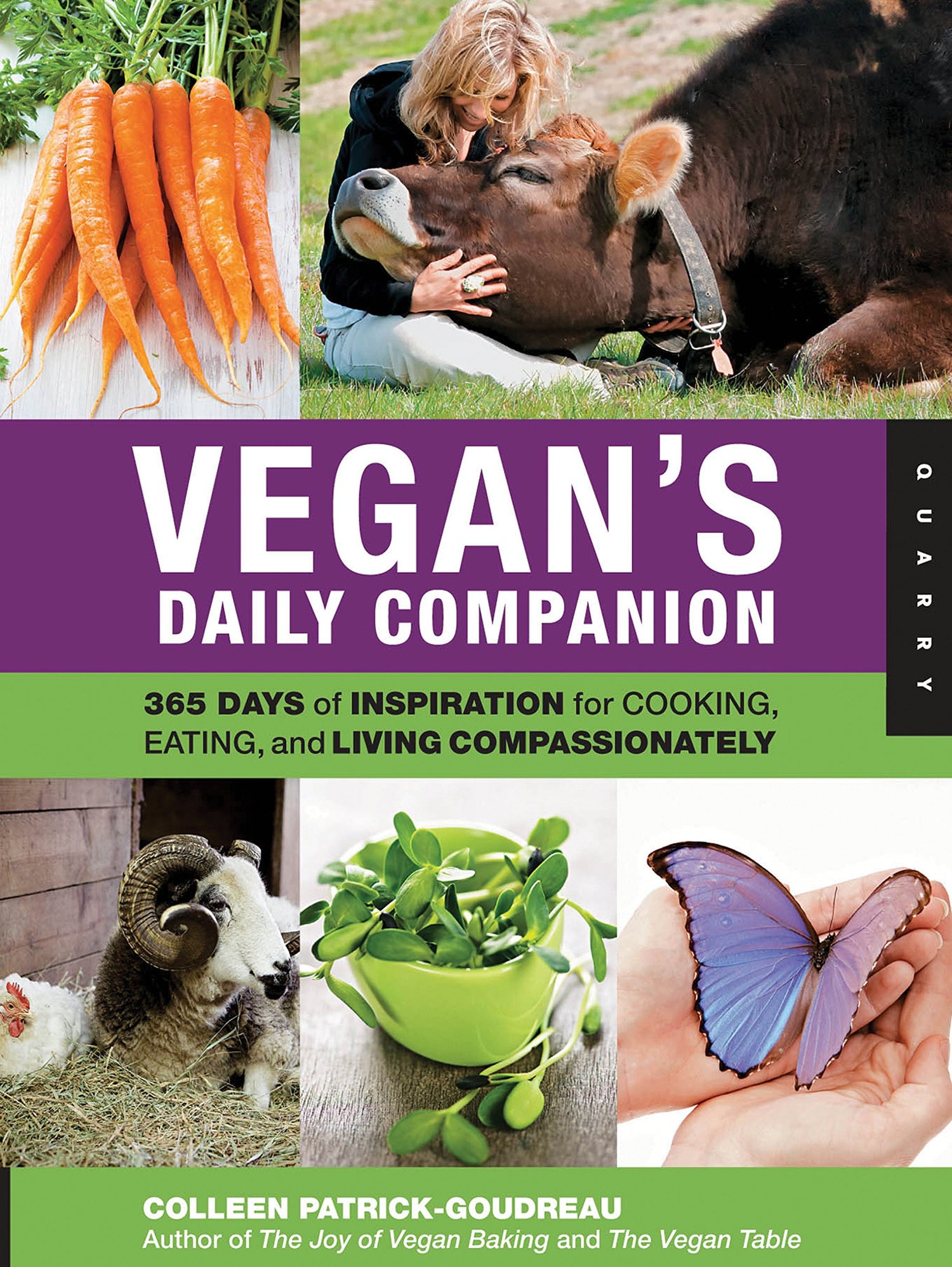 Vegan's Daily Companion: 365 Days of Inspiration for Cooking, Eating, and Living Compassionately book cover