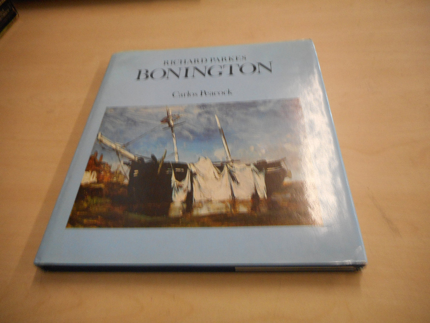 Richard Parkes Bonington book cover