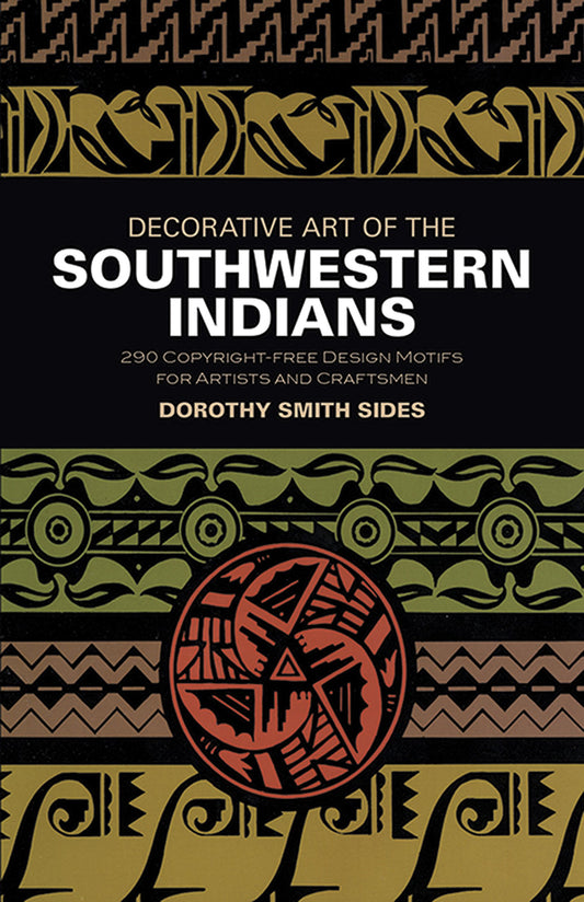 Decorative Art of the Southwestern Indians (Dover Pictorial Archive) book cover