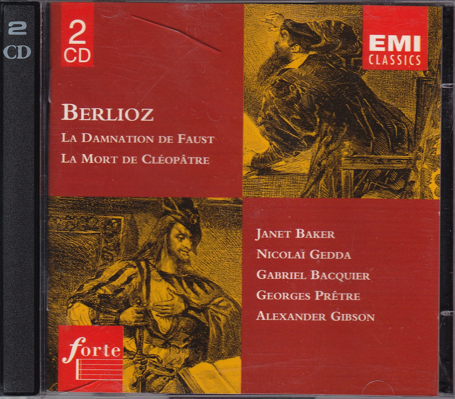 Berlioz: The Damnation of Faust/La Mort de Cleopatre book cover