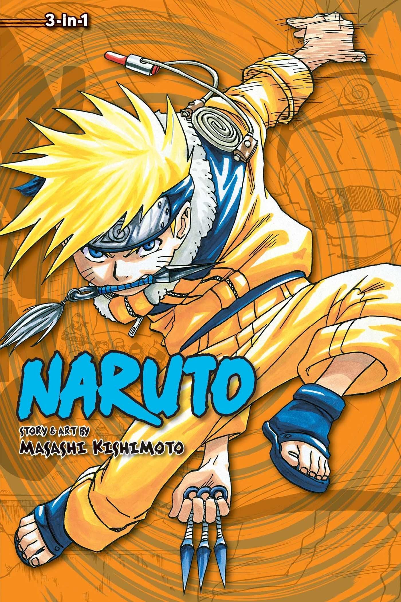 Naruto (3-In-1 Edition), Vol. 2: Includes Vols. 4, 5 & 6 book cover