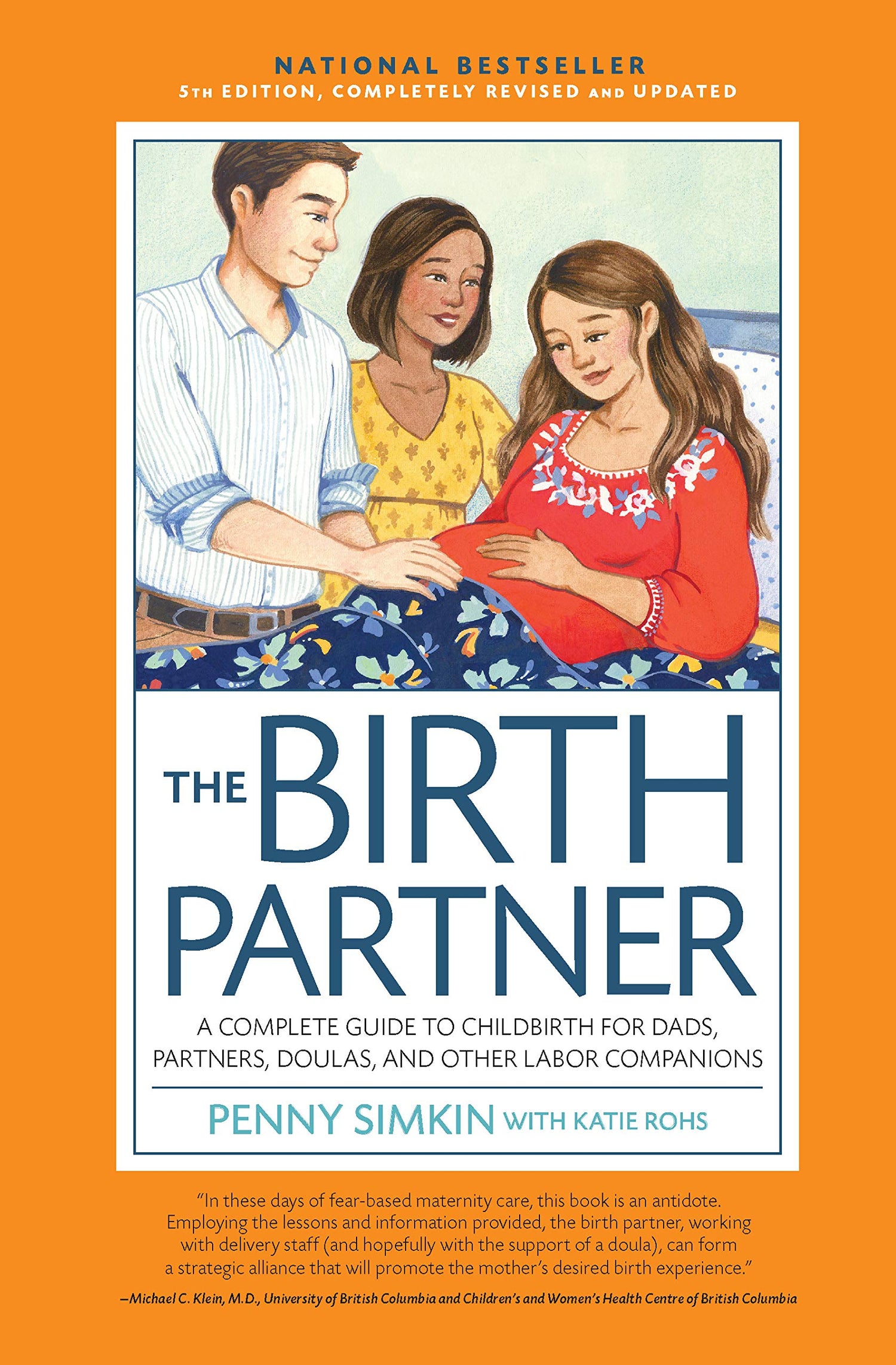 Birth Partner 5th Edition: A Complete Guide to Childbirth for Dads, Partners, Doulas, and Other Labor Companions book cover