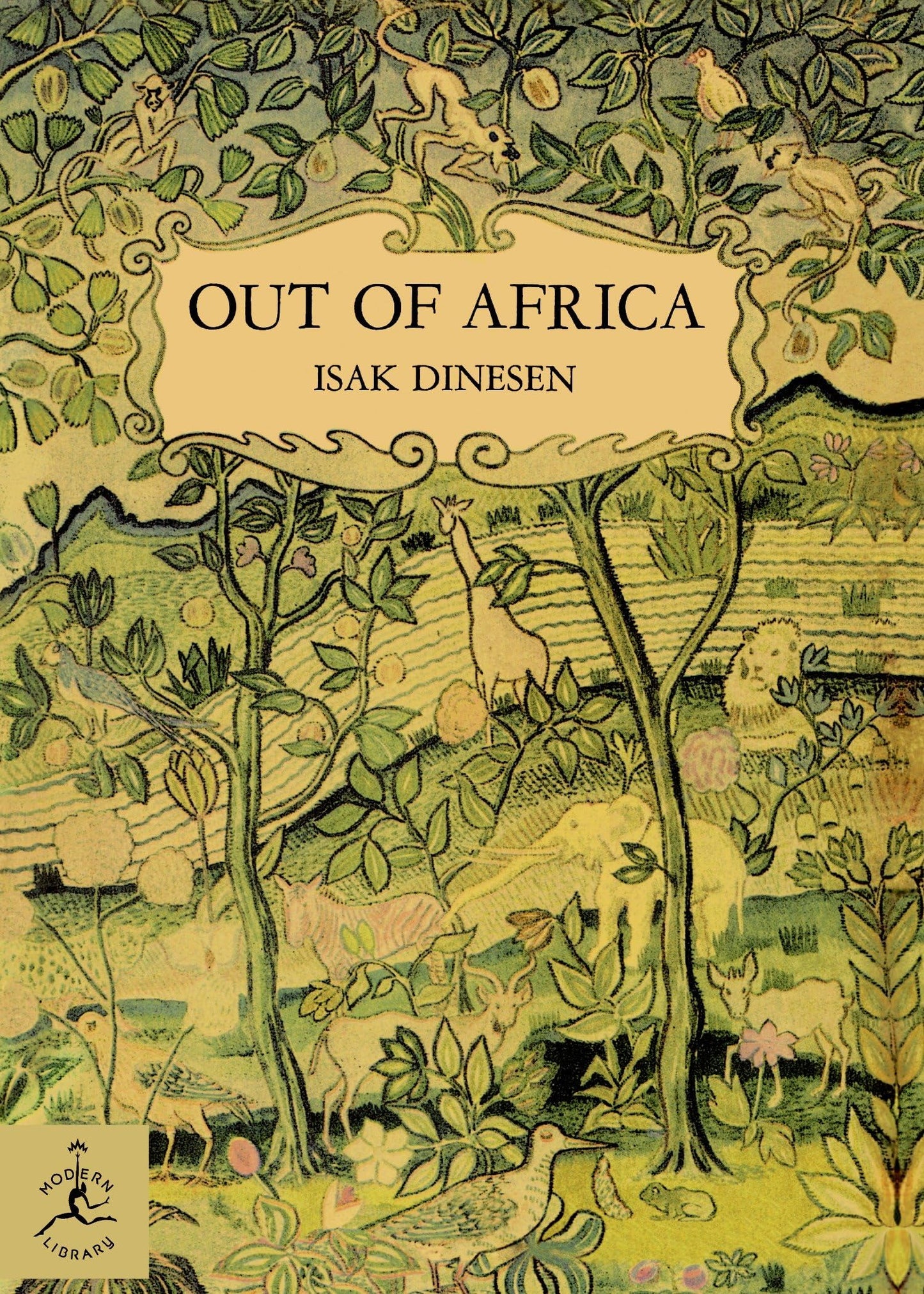 Out of Africa book cover