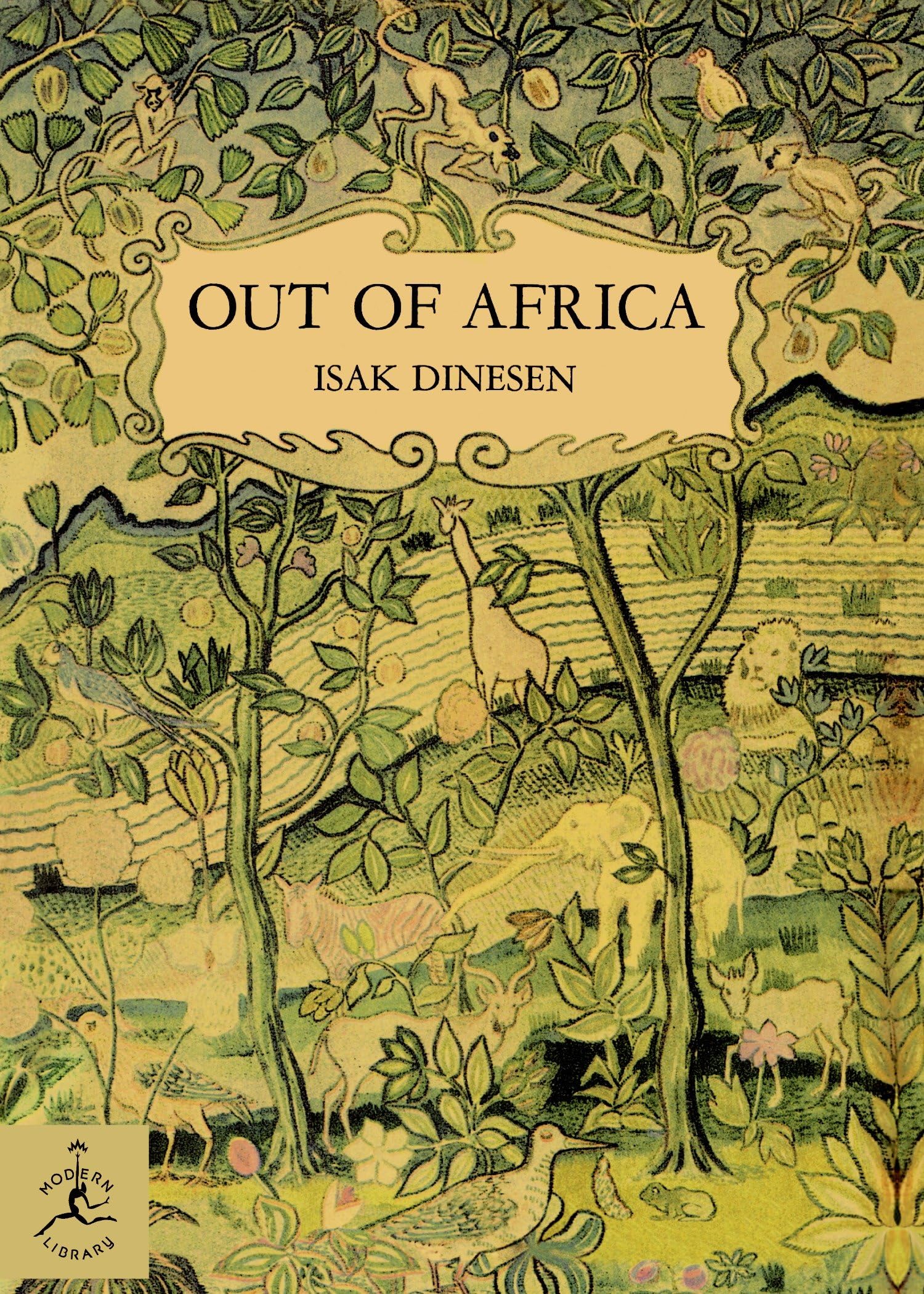 Out of Africa book cover