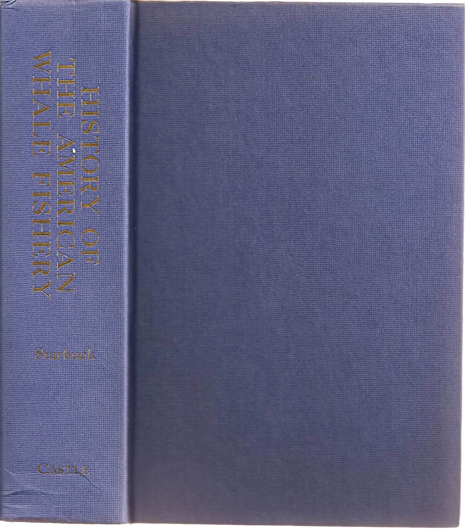 History of the American Whale Fishery book cover