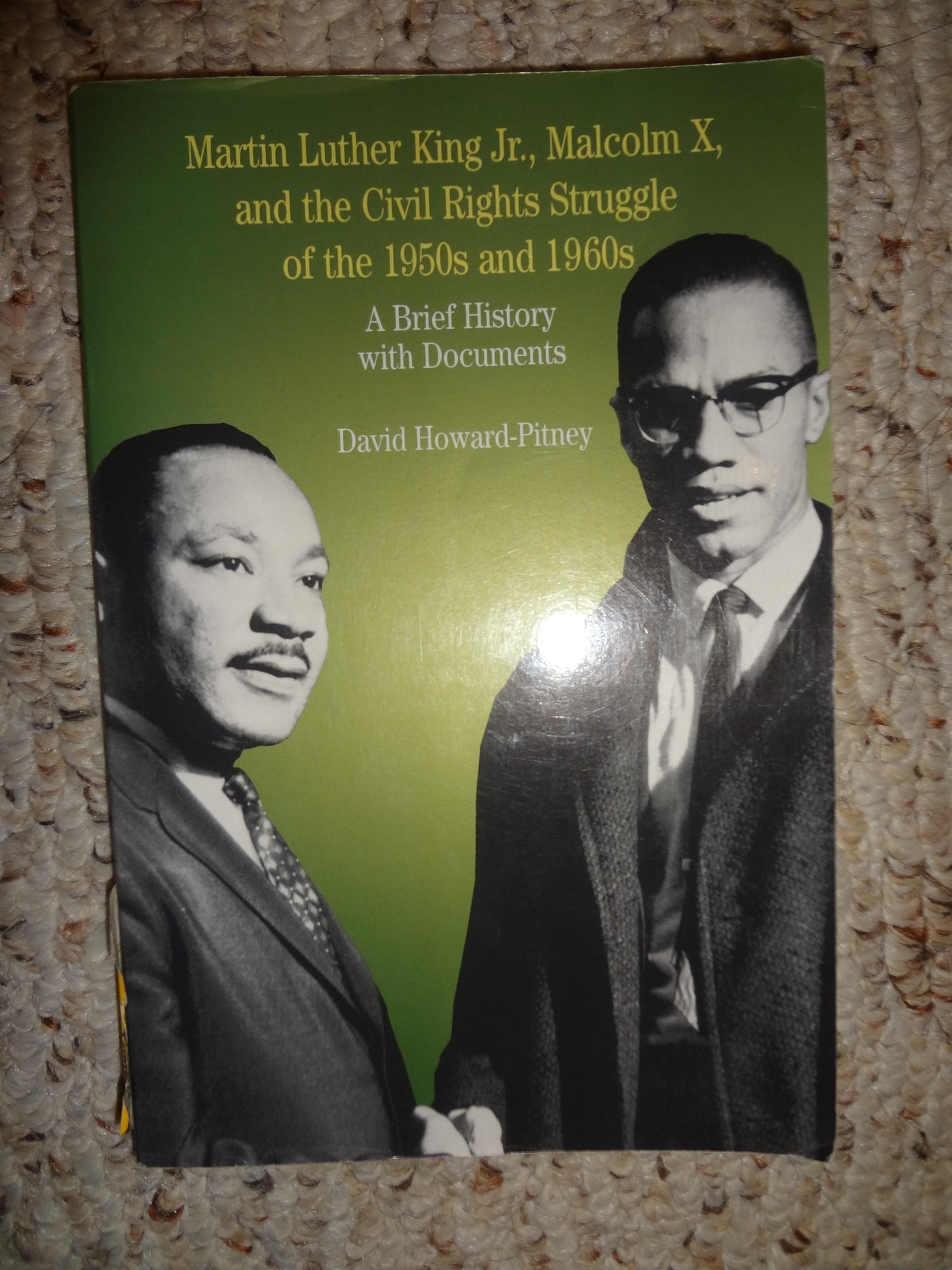 Martin Luther King, Jr., Malcolm X, and the Civil Rights Struggle of the 1950s and 1960s: A Brief History with Documents book cover