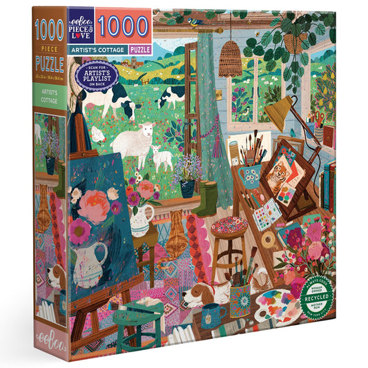 Artist's Cottage 1000 Piece Puzzle