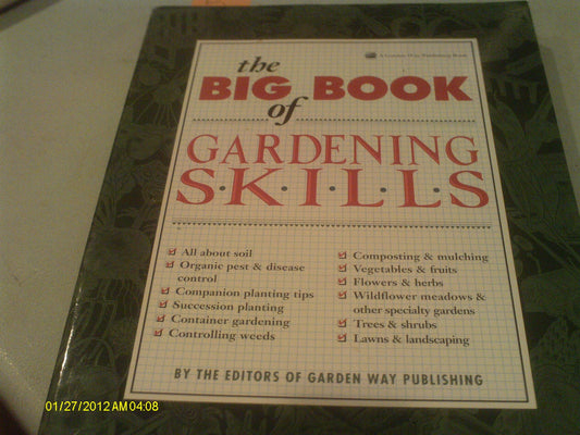 Big Book of Gardening Skills book cover