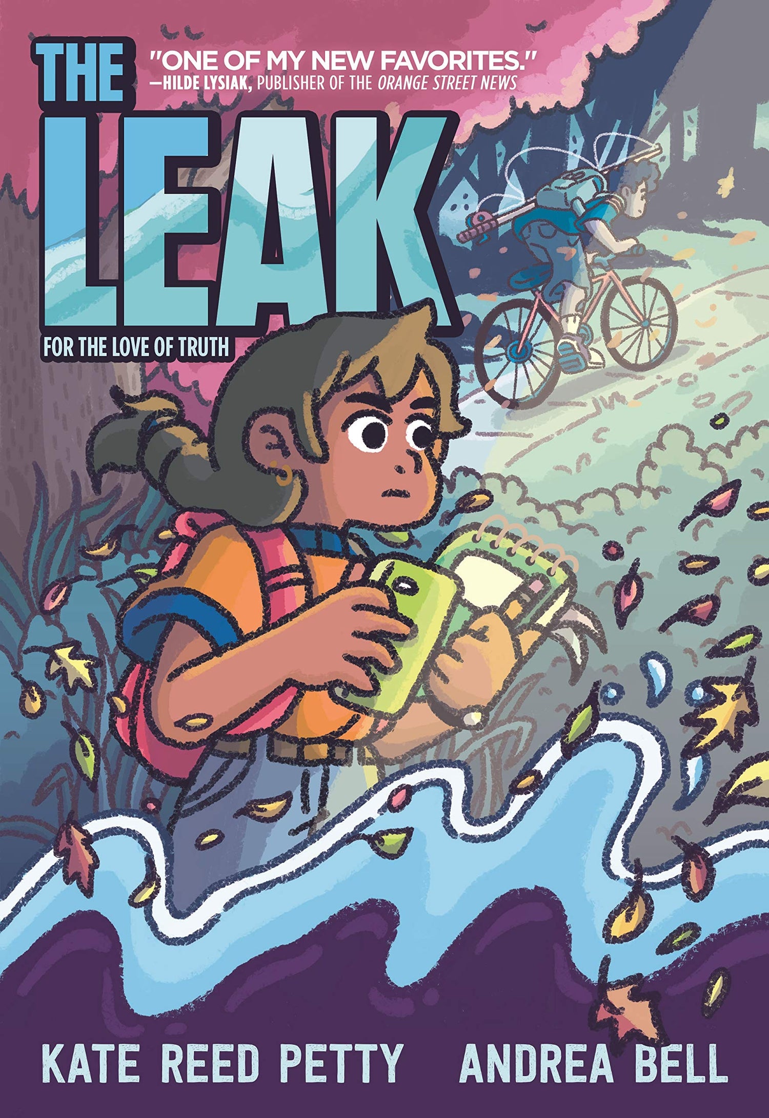 Leak book cover