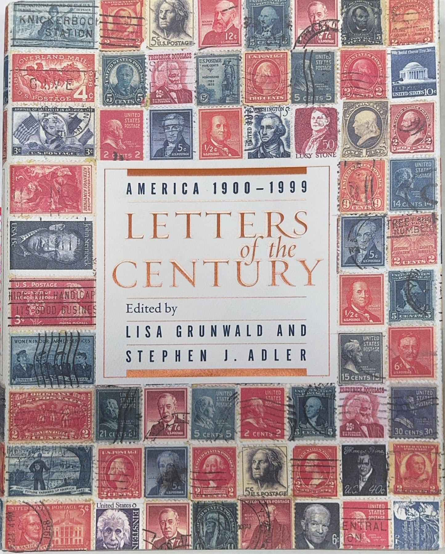 Letters of the Century: America 1900-1999 book cover