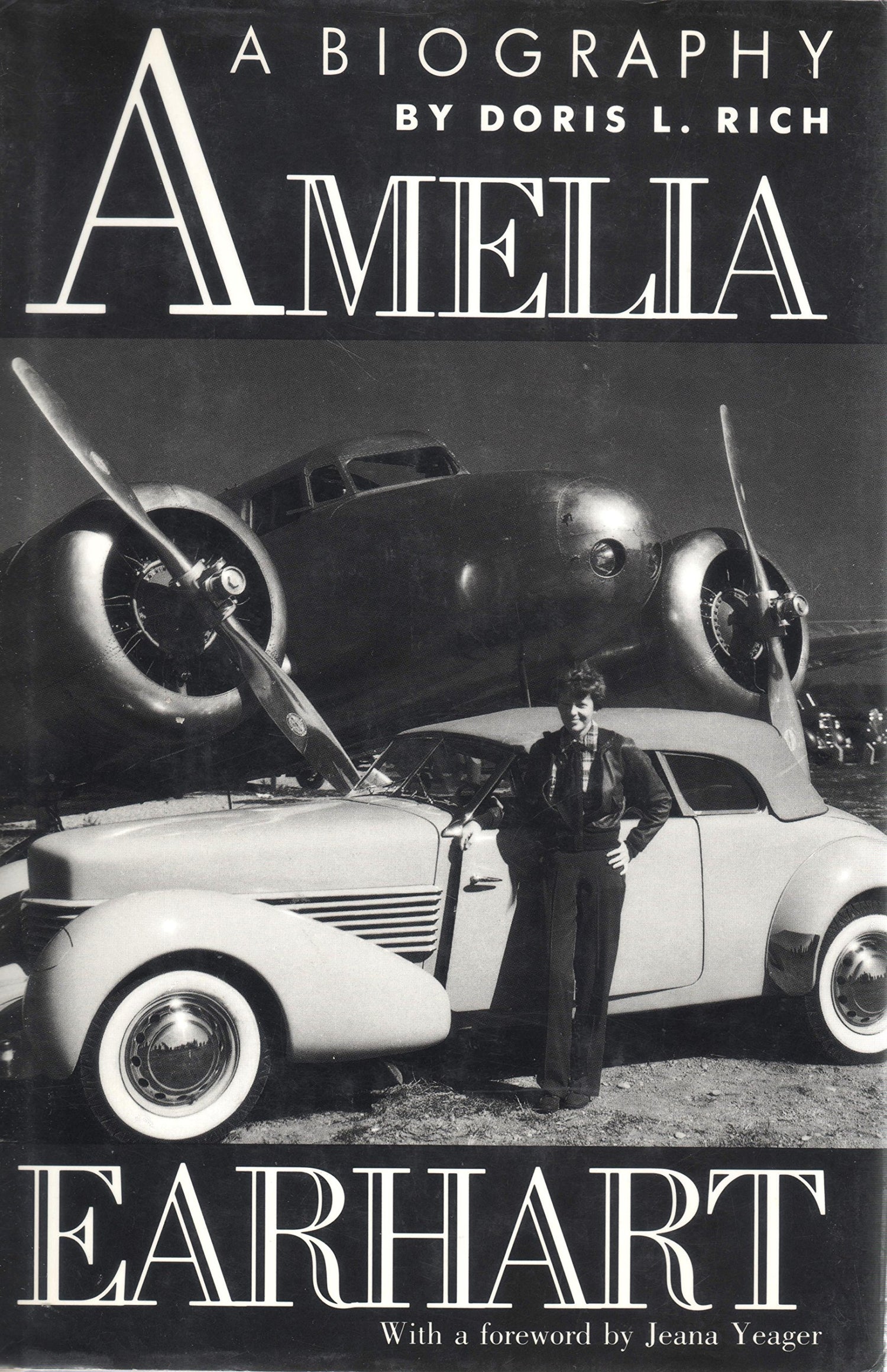 Amelia Earhart: A Biography book cover
