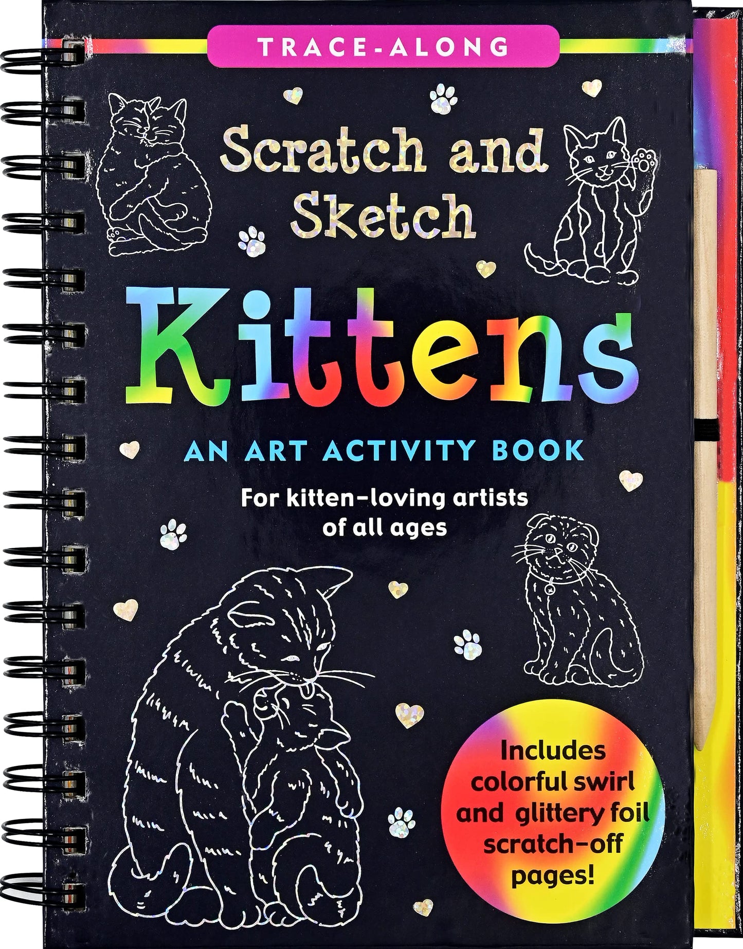 Scratch & Sketch Kittens (Trace Along)
