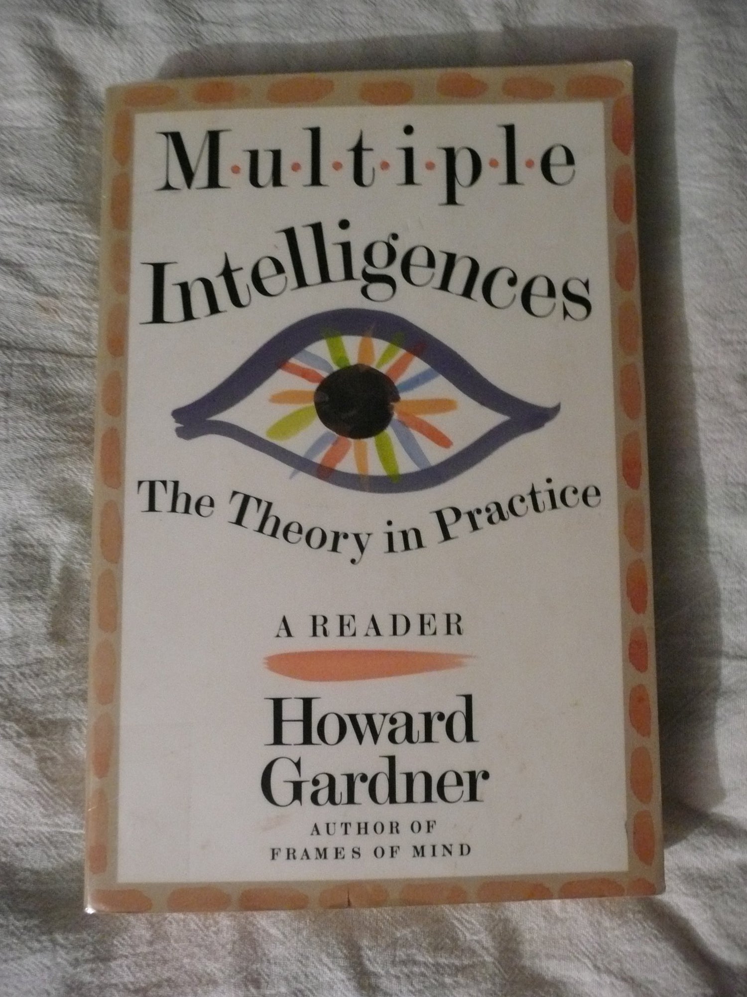 Multiple Intelligences: The Theory in Practice, a Reader book cover