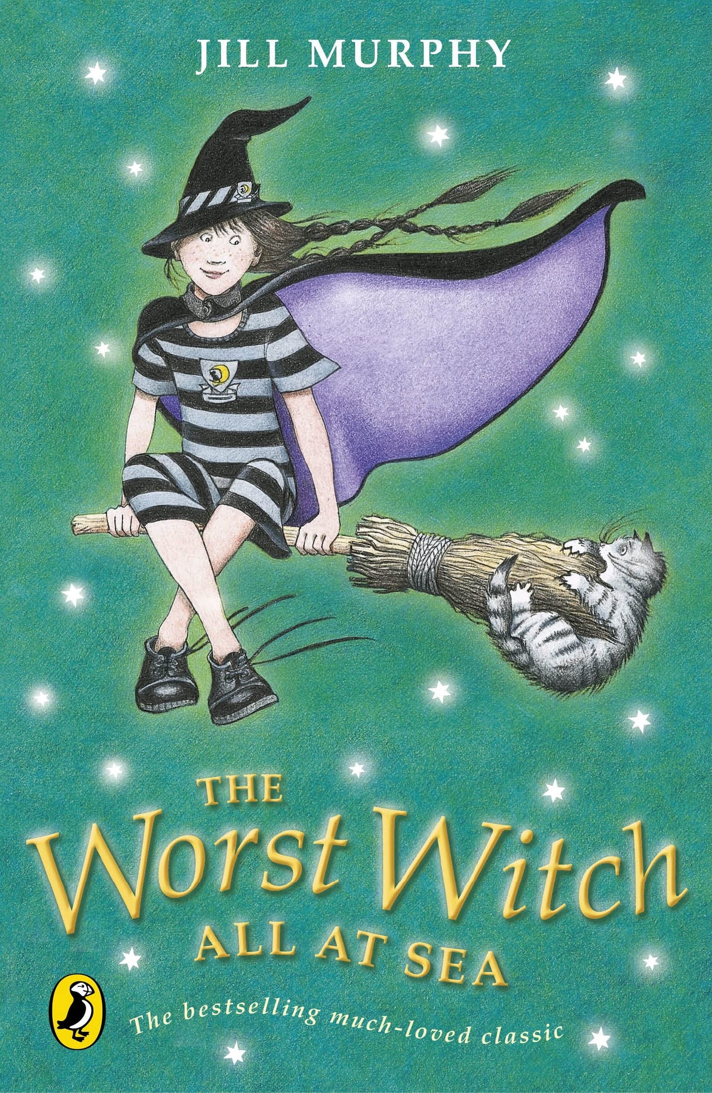 Confident Readers Worst Witch All At Sea book cover