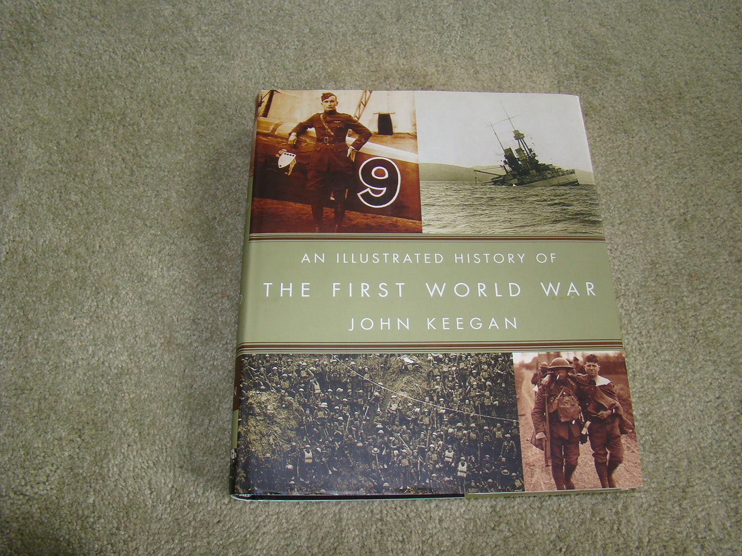 Illustrated History of the First World War book cover