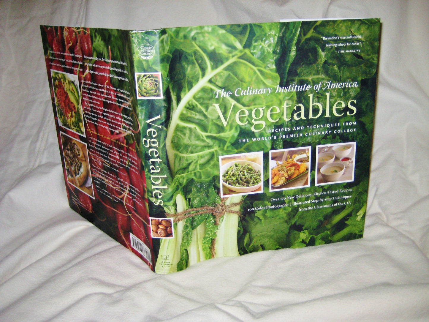 Vegetables: Recipes and Techniques from the World's Premier Culinary College book cover