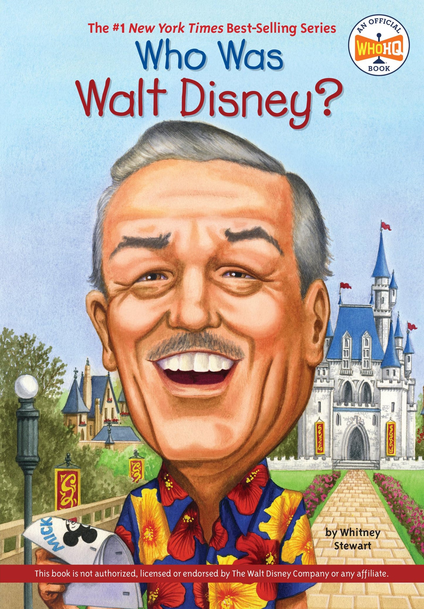 Who Was Walt Disney? book cover