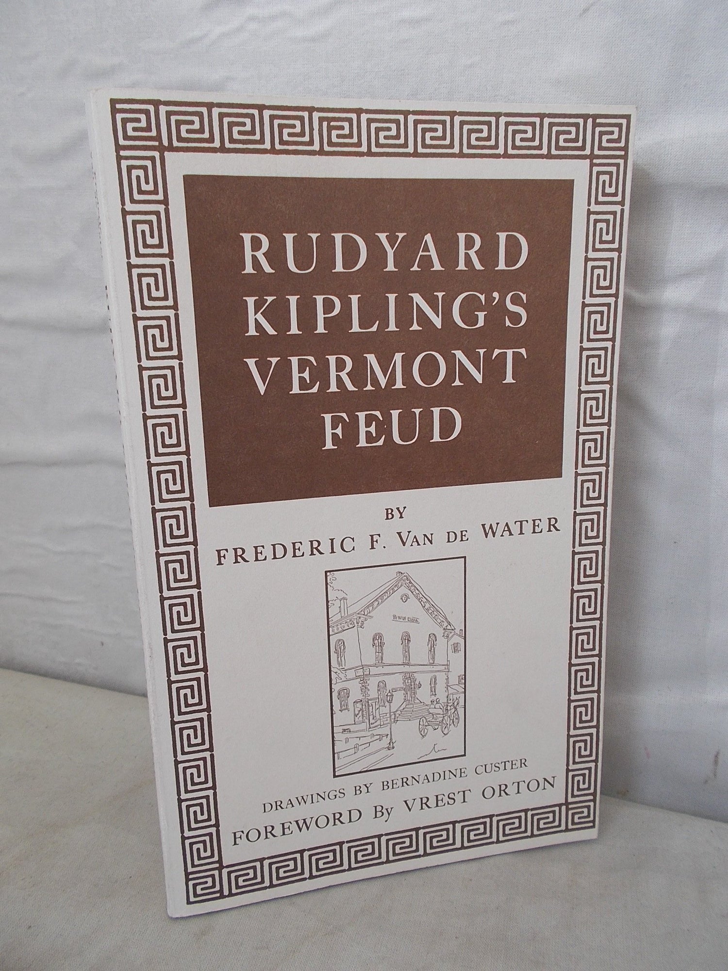 Rudyard Kipling's Vermont Feud book cover