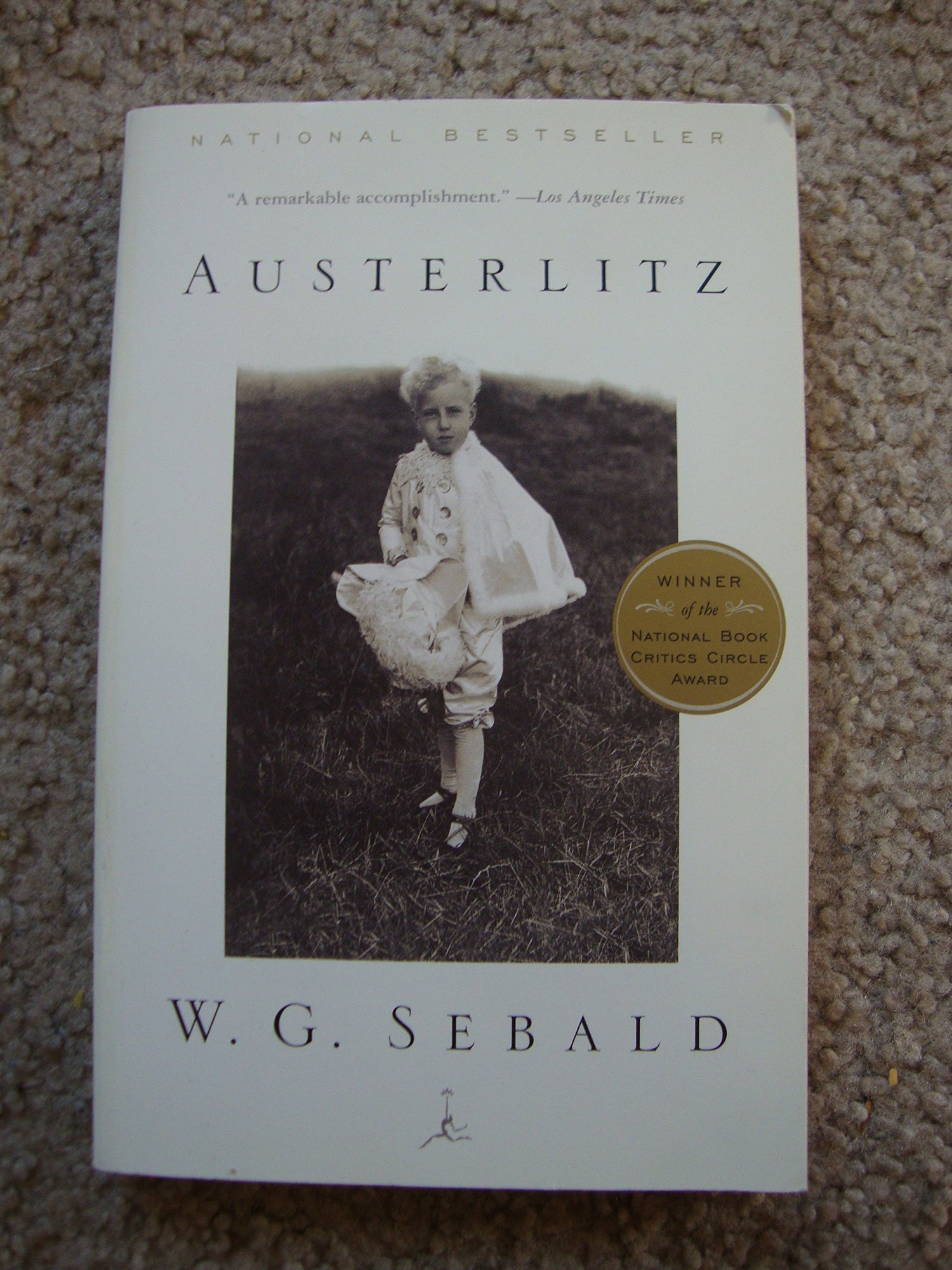 Austerlitz book cover