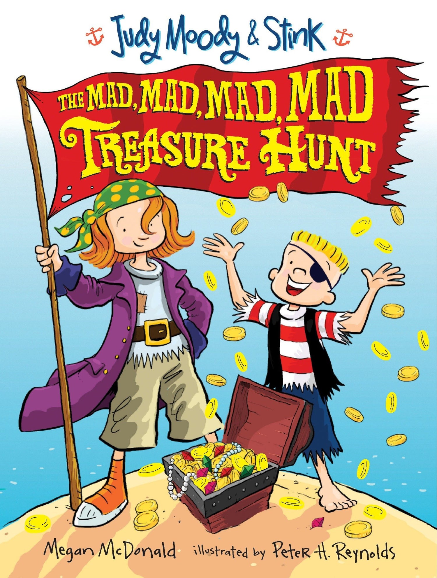 Judy Moody and Stink: The Mad, Mad, Mad, Mad Treasure Hunt book cover