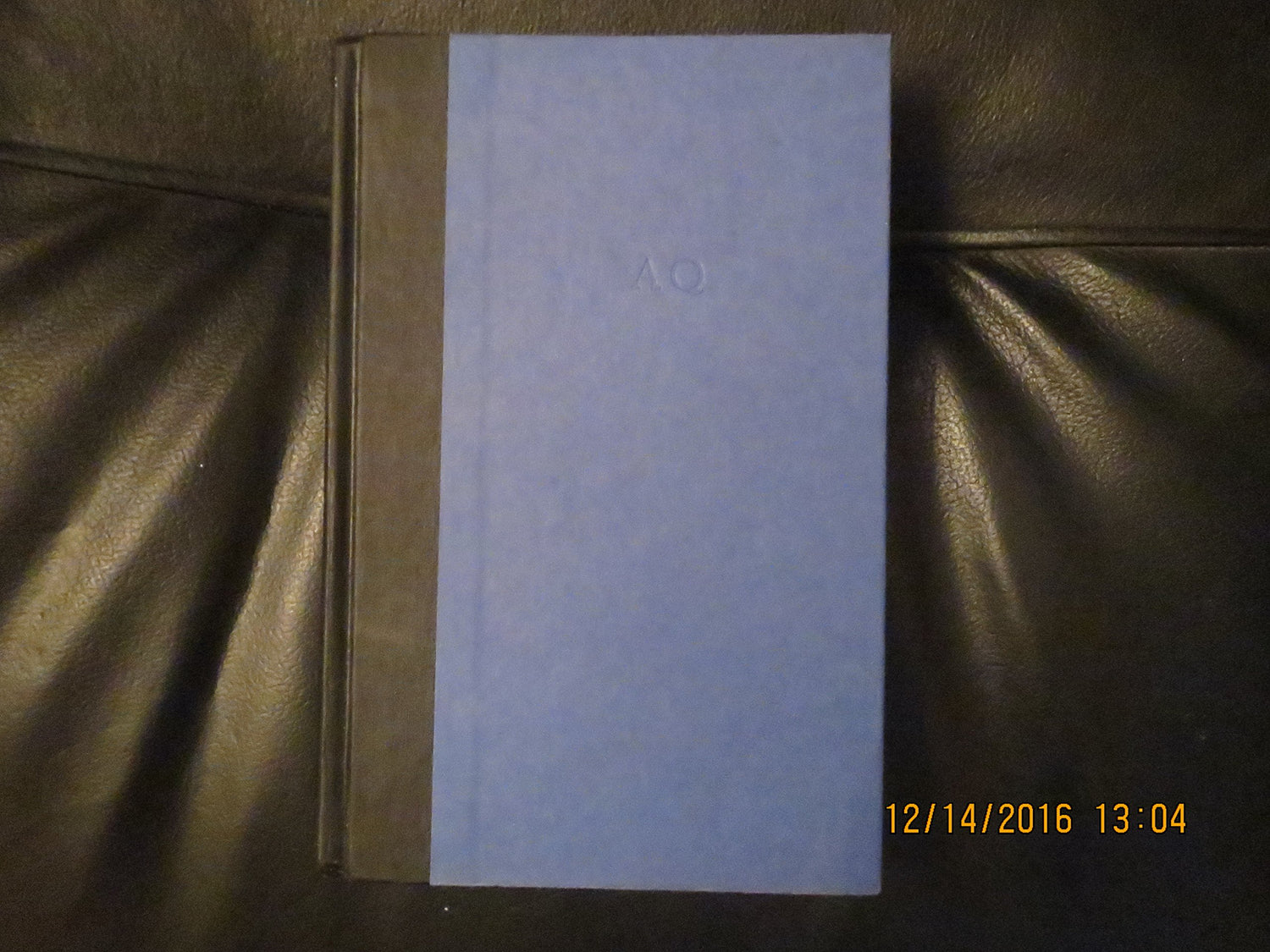 Black and Blue book cover