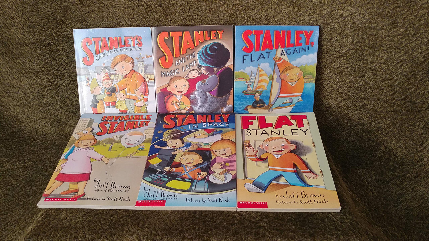 Stanley, Flat Again (Flat Stanley) book cover