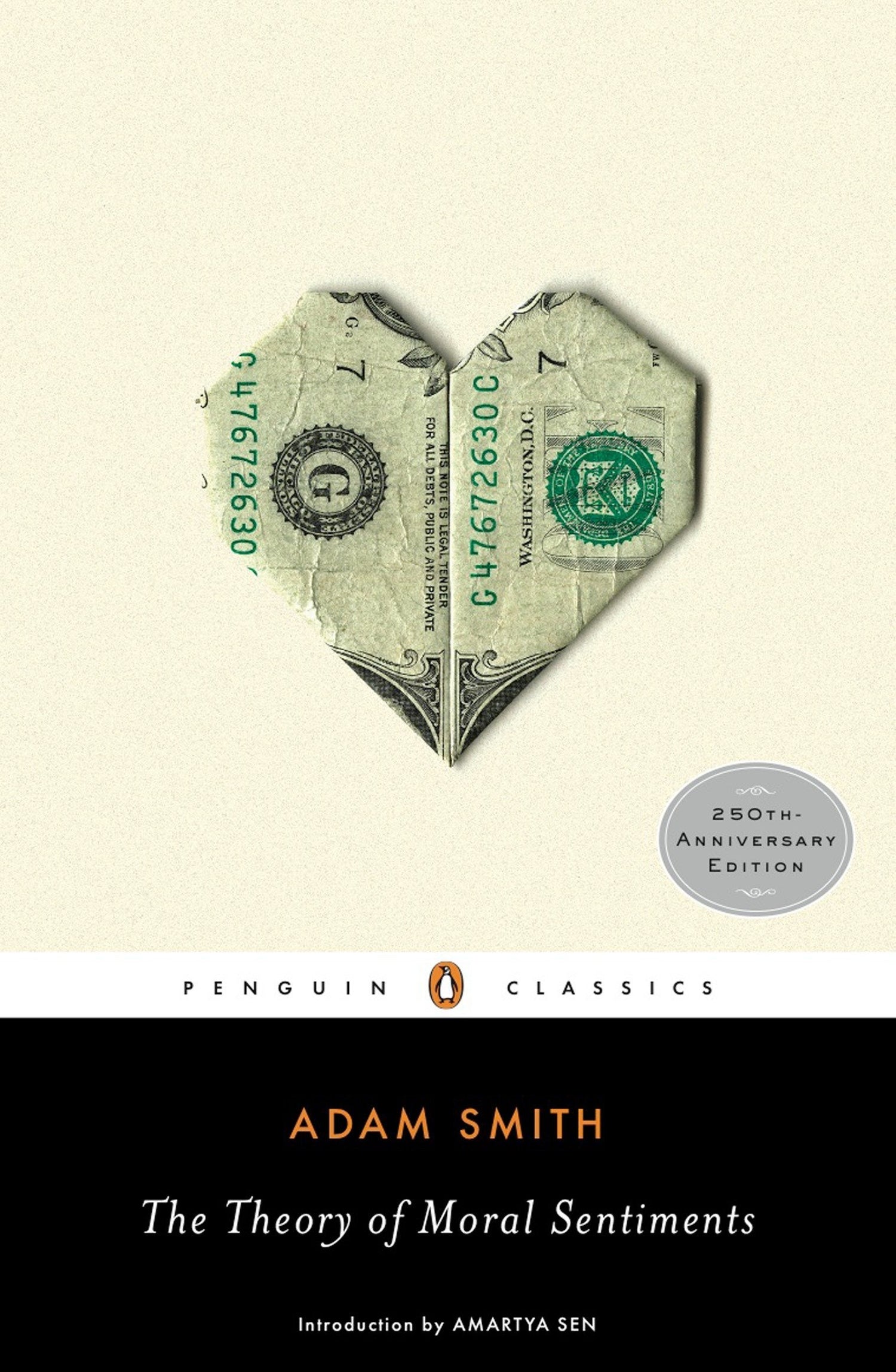 Theory of Moral Sentiments book cover