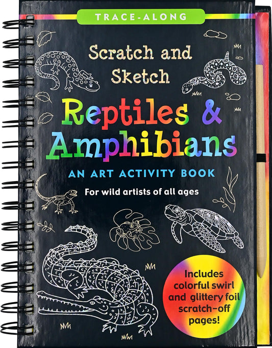 Scratch & Sketch Reptiles & Amphibians