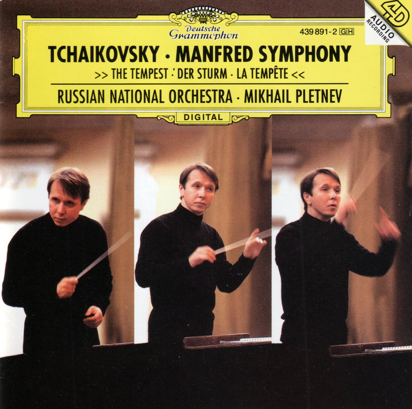 Manfred Symphony / Tempest book cover