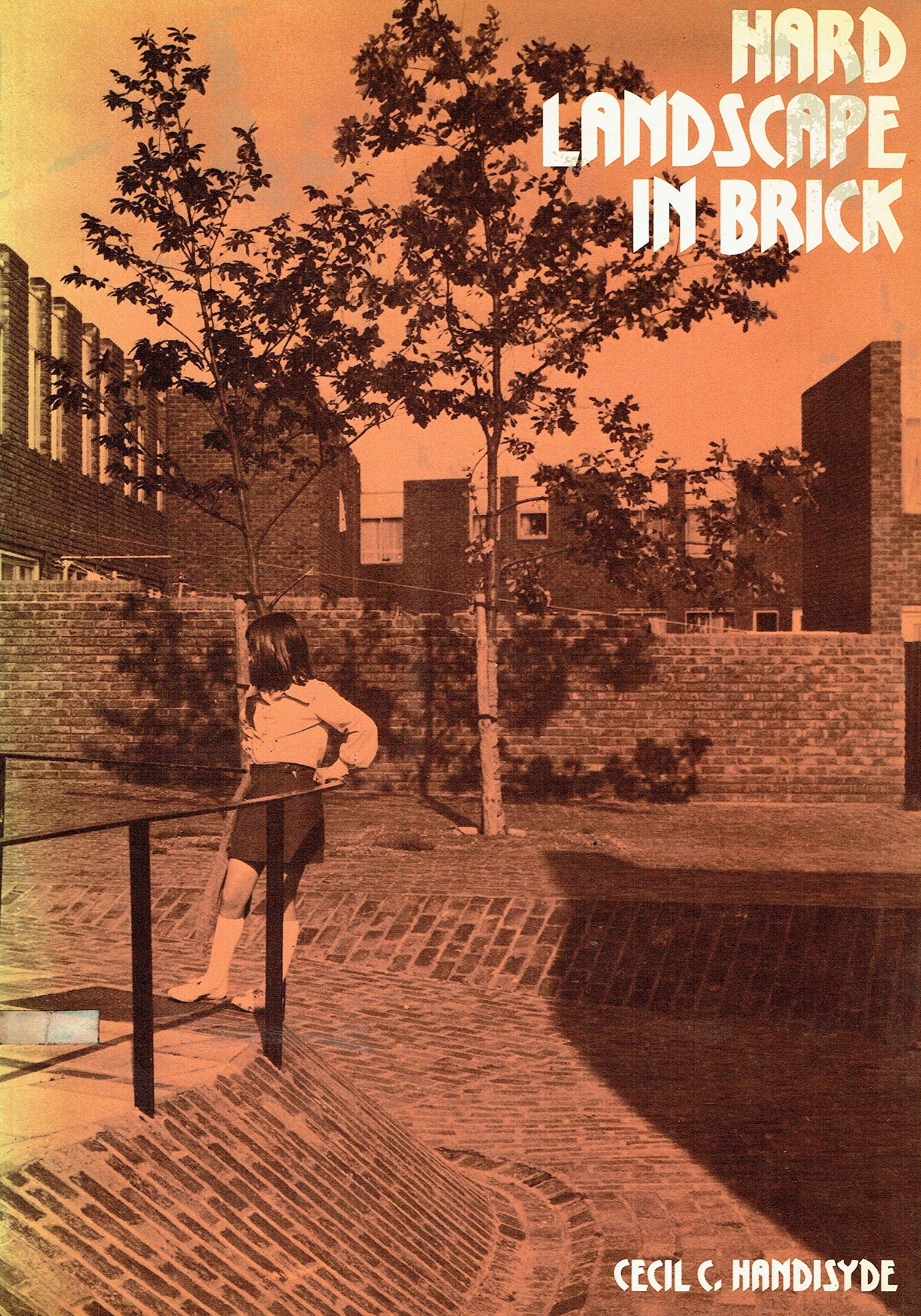 Hard landscape in brick book cover