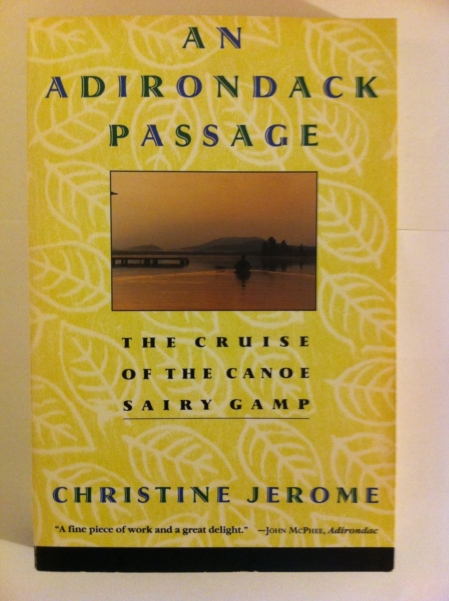 An Adirondack Passage: The Cruise of the Canoe Sairy Gamp book cover