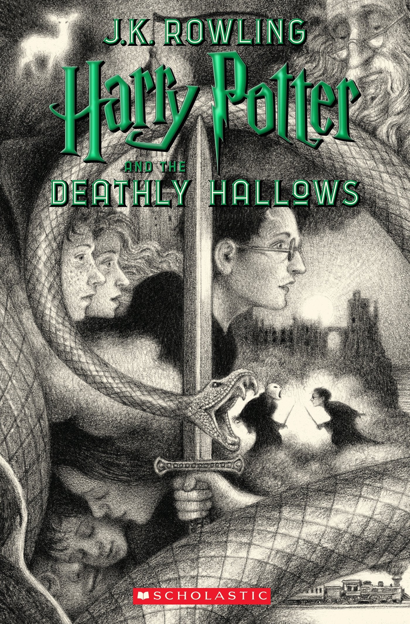 Harry Potter and the Deathly Hallows: Volume 7 book cover