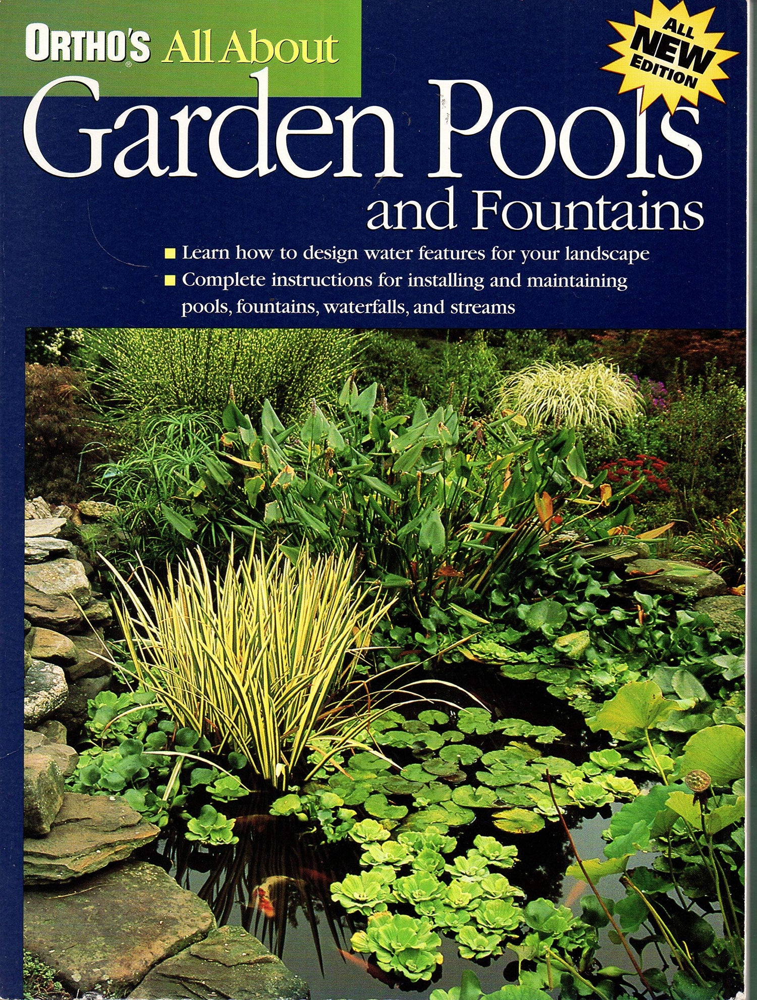 Ortho's All about Garden Pools and Fountains book cover