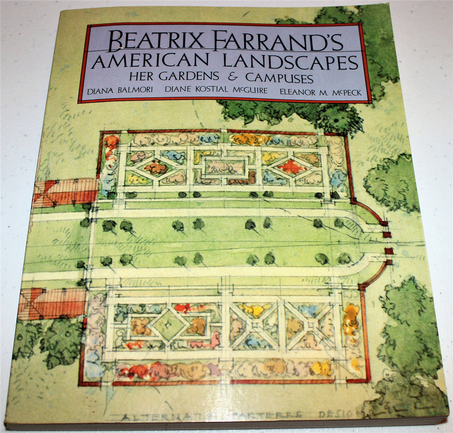 Beatrix Farrand's American Landscapes: Her Gardens and Campuses book cover