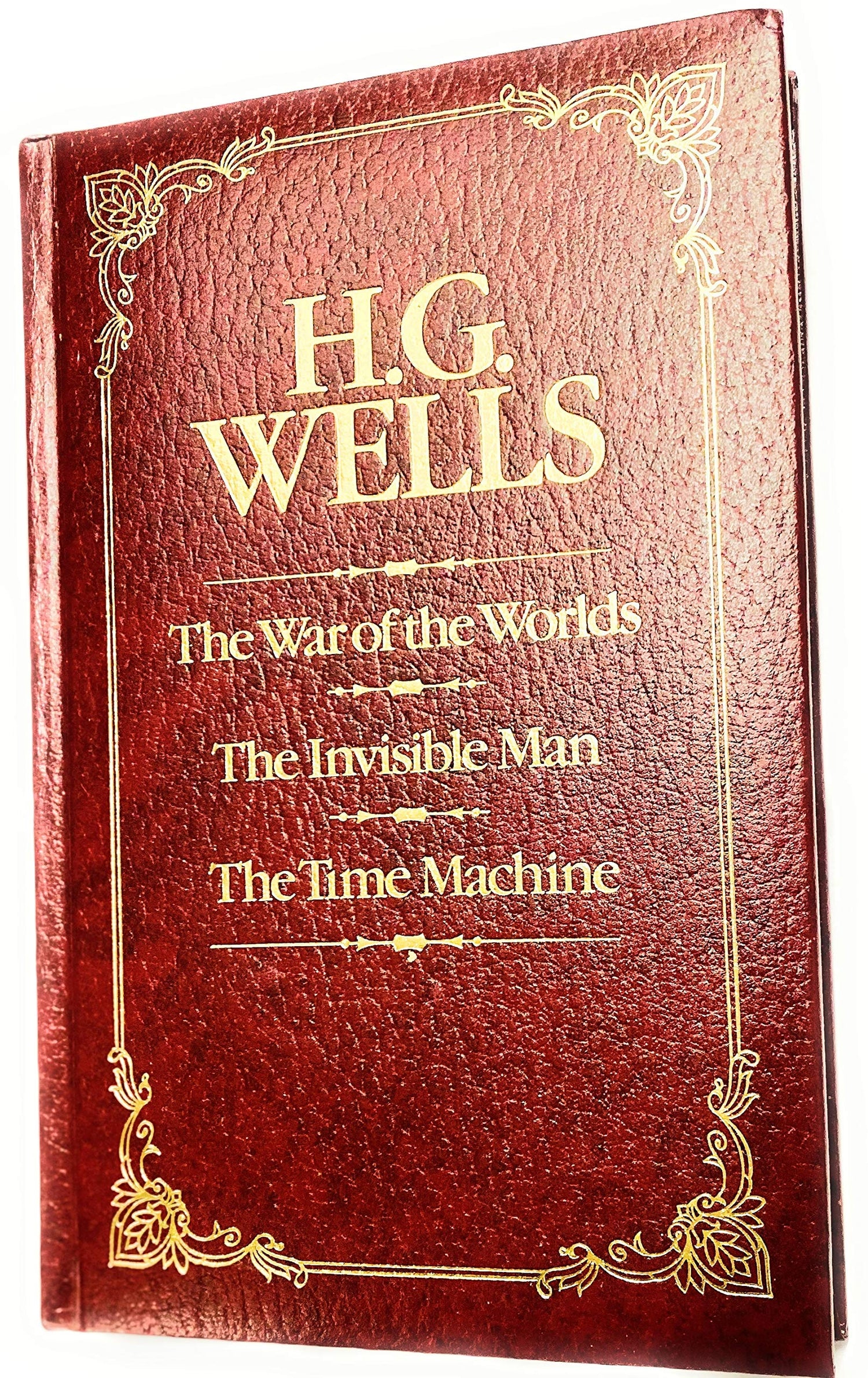 The War of the Worlds, The Invisible Man, The Time Machine book cover