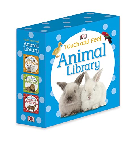 Touch and Feel: Animal Library: Includes Baby Animals, Wild Animals, and Jungle Animals