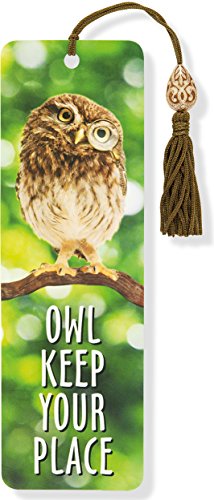 Beaded Bkmk Owl Keep Your Place